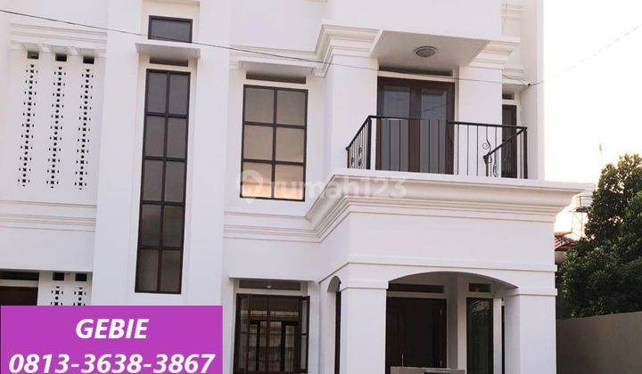 Dijual Cepat Rumah Baru Classic European di Lebak Bulus Jaksel Ra13353 1