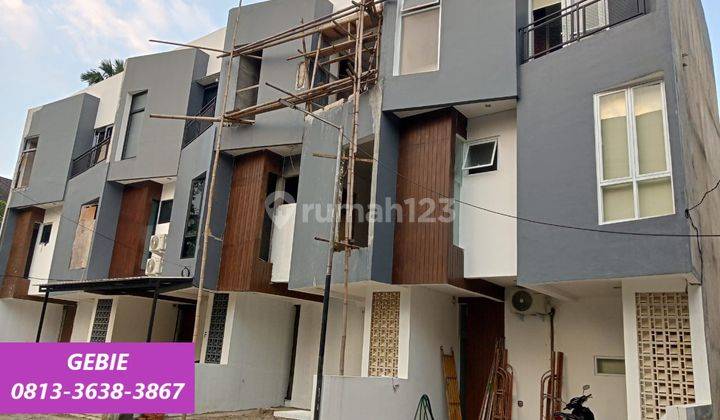 Dijual Town House Baru Desain Industrial Di Cirendeu Ciputat Gb 15627 1