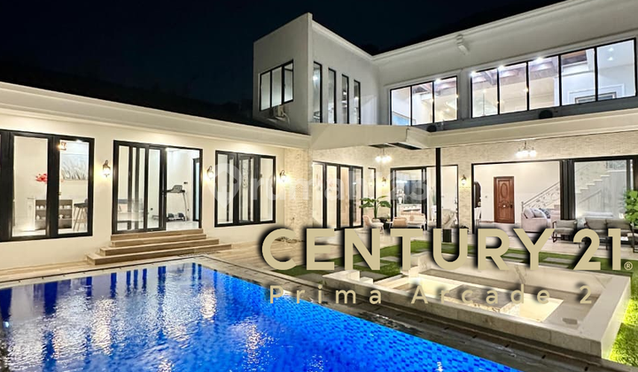 Luxury House in Sector 9 Bintaro, Swimming Pool, Ready to Occupied Rn-17693