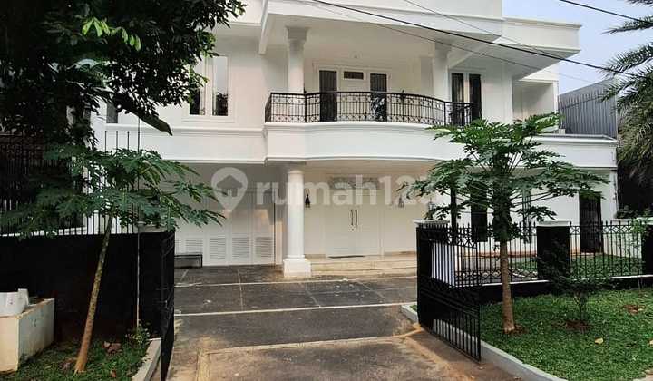 Rumah Klasik Mewah Siap Huni di Pondok Indah Jaksel Fr-16886