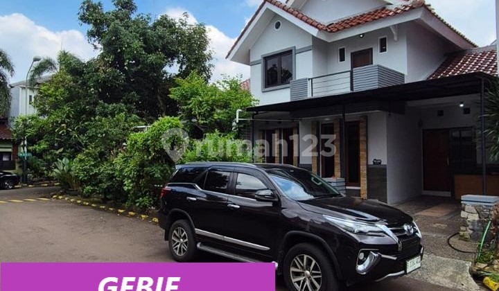 Rumah Hook 2 Lantai Luas 256 m2 di Sektor 9 Puri Bintaro GB-16752 1