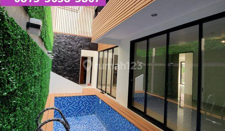 Brand New Rumah Dg Kolam Renang Cantik di Mertilang Bintaro 11479 1