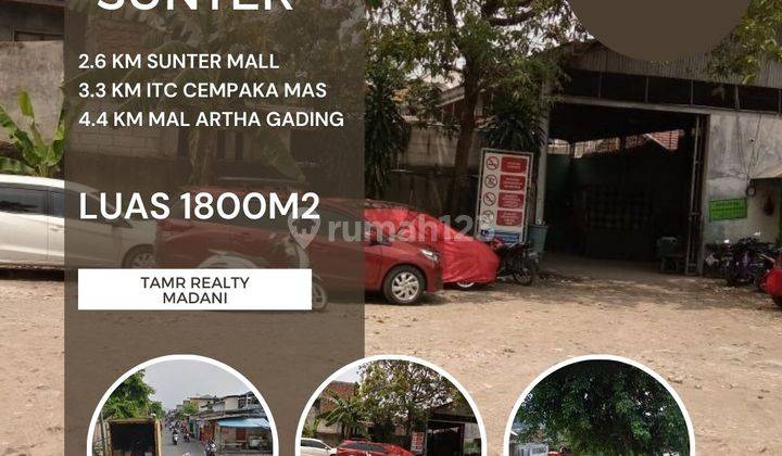 Jual Tanah di Sunter,dekat Kawasan Pergudangan  1