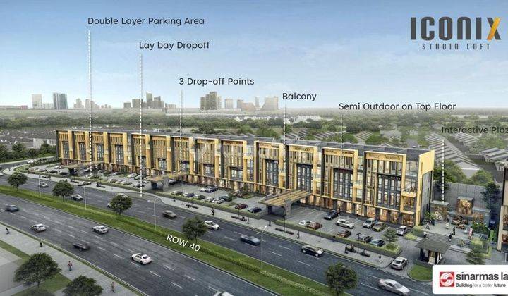 Ruang Usaha Iconix Studio Loft Bsd 2