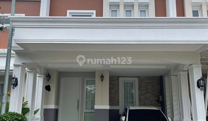 Rumah Sudah Renovasi Dan Furnished Bergaya American di Savia, Bsd City, Tangerang