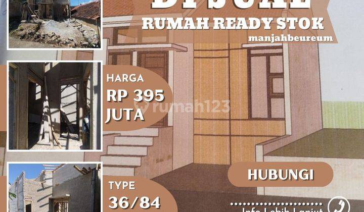 Jual Rumah  di Jln ManjahBereum desa Cileunyi Wetan Baru 1