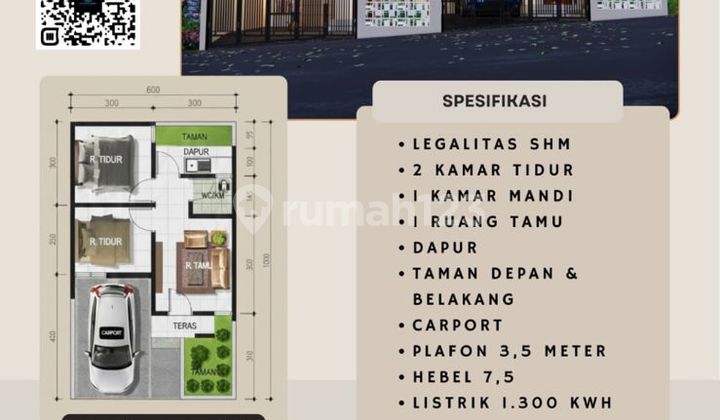 Jual Rumah bisa KPR Dp 5 Jt Cileunyi Cinunuk Bandung Timur 2