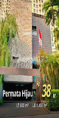 Permata Hijau - [for Sale]: Luxury Resort Terawat Dan Siap Huni, Bangunan 3.5 Lantai.