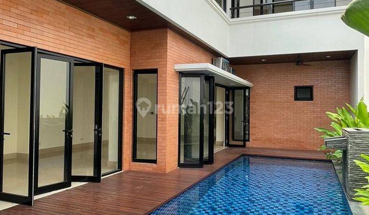 Brand New 2,5 Storeys Modern Minimalist House With Private Pool In Kemang 1