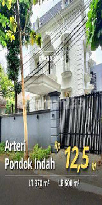 Arteri Pondok Indah - [for Sale]: Rumah Baru Siap Huni, Design American Classic, Layout Plong 