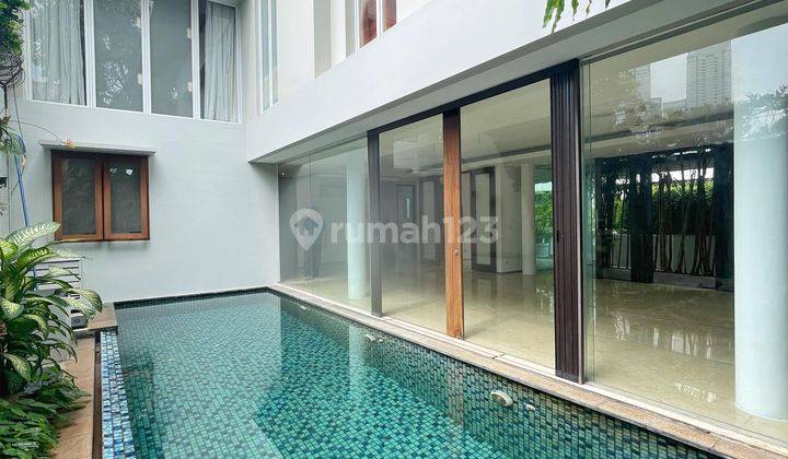 For Rent Senopati - Scbd House With Swimming Pool 1