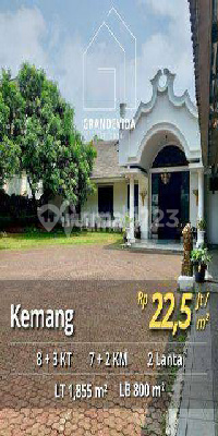 Kemang - [for Sale]: Rumah Hitung Tanah, Asri Dan Tenang, Bebas Banjir