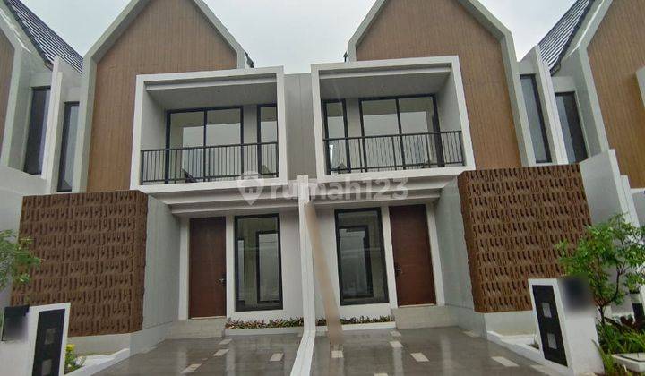 Dijual Rumah Cluster Mahogany Summarecon Bogor Dekat Dengan Gate Cluster View Depan Taman Dan Gunung Udara Sejuk Asri  2