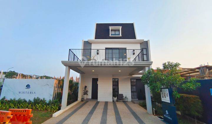 Rumah Mewah Ekslusif Lebar 8 Dengan Konsep Klasik Modern di Lengkapi Sky Balcony Dan Lantai Attic 1