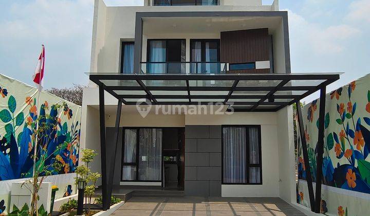 Cluster Jura Metland Menteng Modern Tropis3 Lantai Kolam Renang 2