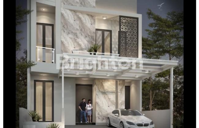 RUMAH BARU GRESS MINIMALIS 2 LANTAI DIAN ISTANA DEKAT PAKUWON MALL GRAHA FAMILI 2