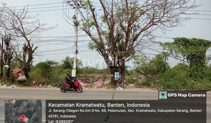 FOR SALE LAND ON THE NATIONAL ROAD SERANG - CILEGON, SUITABLE FOR HOSPITAL, WAREHOUSE, FACTORY, ETC. FOR SALE LAND ON THE NATIONAL ROAD SERANG - CILEGON, SUITABLE FOR HOSPITAL, WAREHOUSE, FACTORY, ETC.