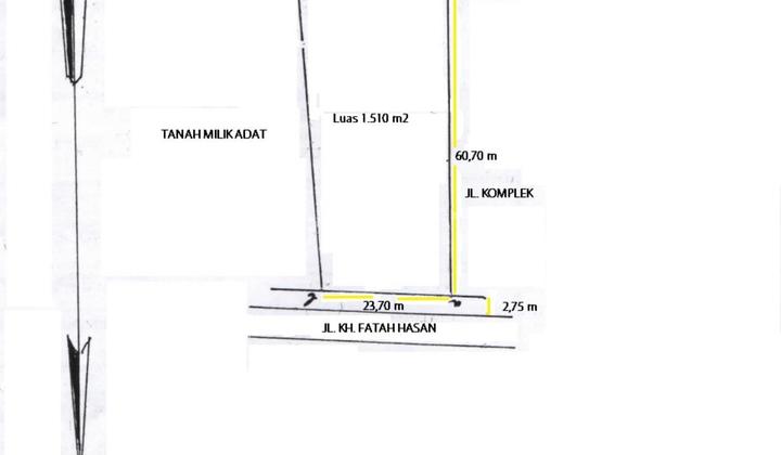 Dijual Tanah di Daerah Strategis Jalan Raya Utama Kota Serang