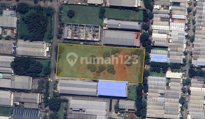 Kavling Industri Dijual/ Disewakan Taman Tekno BSD