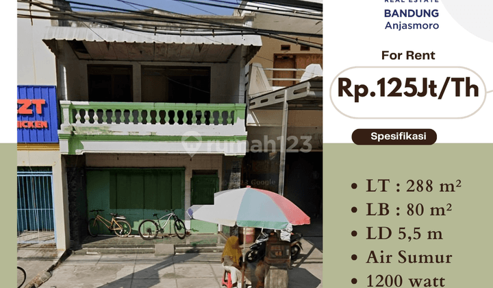 Disewakan Ruko 2 Lantai di Jl. Raya Mranggen  2