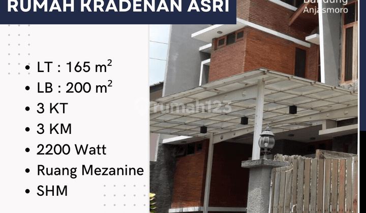 Dijual Rumah Kradenan Asri  1