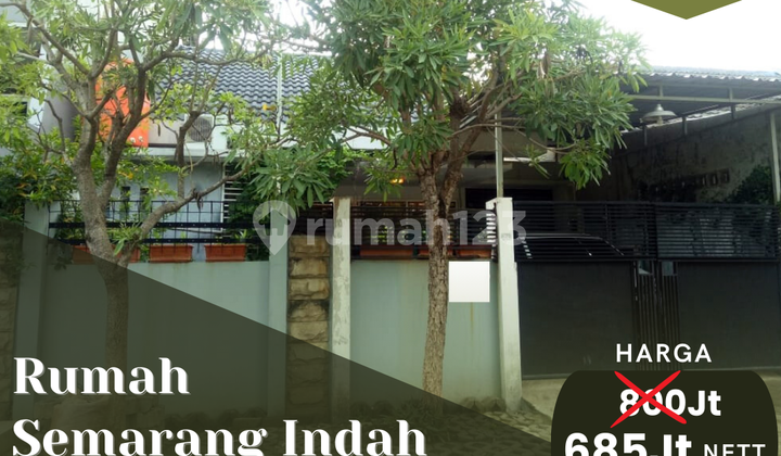 Rumah Hitung Tanah Semarang Indah Harga Dibawah NJOP