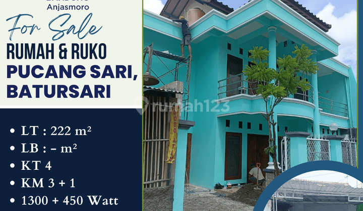 Dijual Rumah Dan Ruko Jl. Pucang Sari, Batursari 1