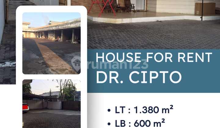 DISEWAKAN RUMAH DR CIPTO  2