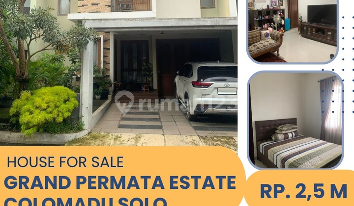 DIJUAL RUMAH GRAND PERMATA ESTATE 2
