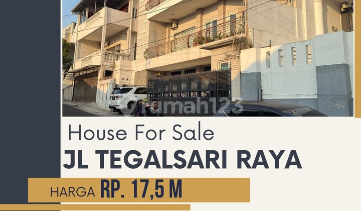 DIJUAL RUMAH 3 LANTAI TEGALSARI RAYA ADA VIEW  2