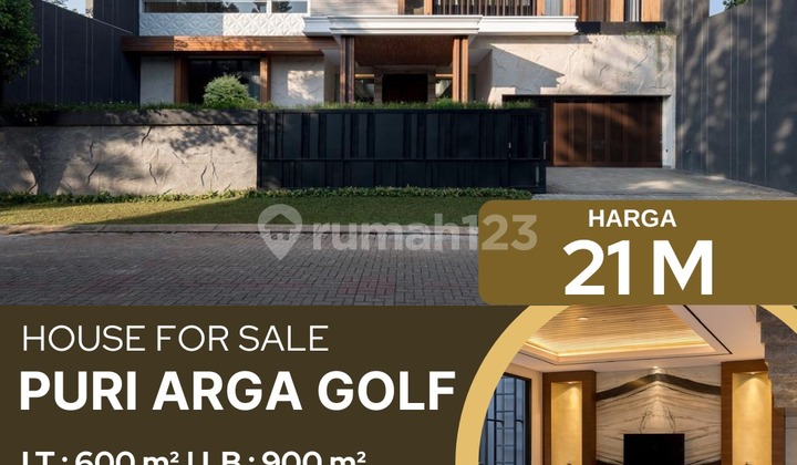 FULLY FURNISHED LUXURY HOUSE IN PURI ARGA GOLF BSB 2
