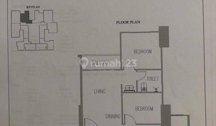 MODAL 500 JTAN BISA PUNYA PROPERTY 3 KAMAR  DI MEIKARTA !!! 1