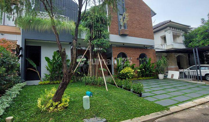 Rumah Ala Villa Desain Unik Di Cluster The Green Bsd