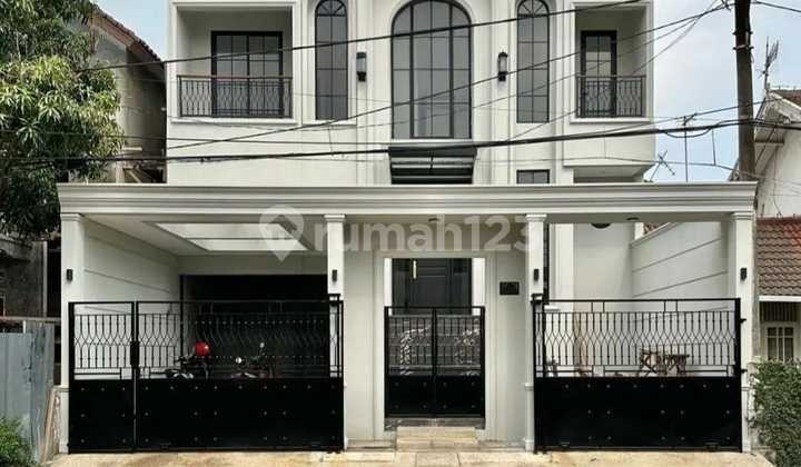 Rumah Baru Mewah Dengan Kolam Renang, American Classic Type, Di Bintaro Jaya Sekt 3 2