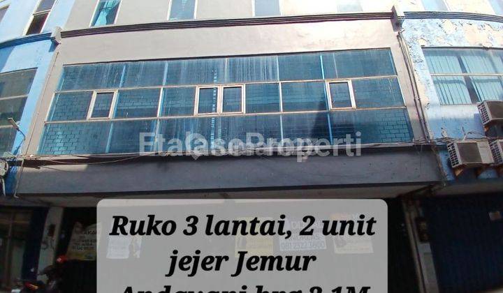 Bisa Dikulak Ruko 3 Lantai Jemur Andayani 2 Unit Nyambung Dekat Tol Waru, Ahmad Yani, Margorejo Dan Kutisari 1