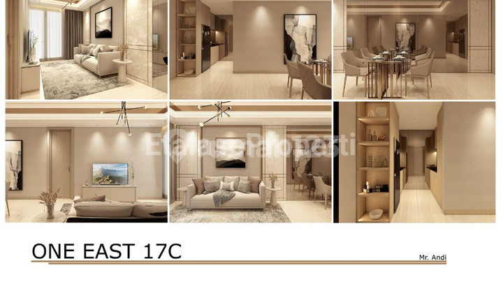Dijual Apartemen Mewah di One East Residence Dekat Galaxy Mall Surabaya