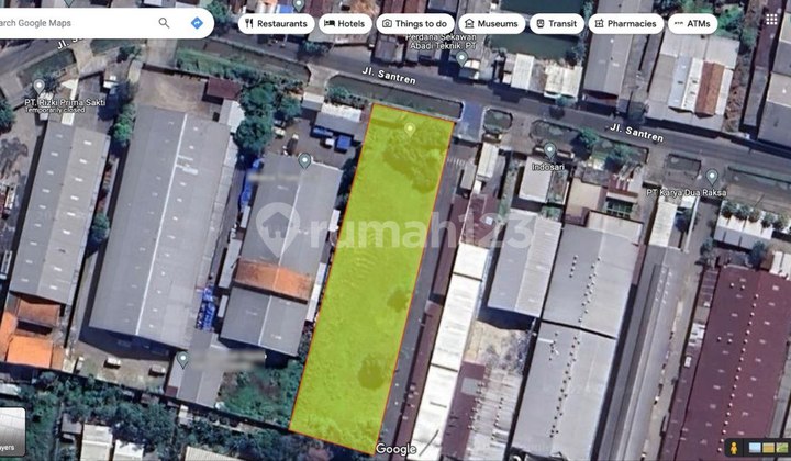 Dijual Gudang Gedangan Sidoarjo Lokasi Strategis