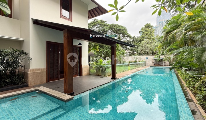 For Rent Rumah Hunian Mewah Lokasi Elit Area Selong Kebayoran Baru Selangkah ke Senopati , Yuukkk Mendekat Merapat Para Sultan dan Pejabat yang Cari !! 2