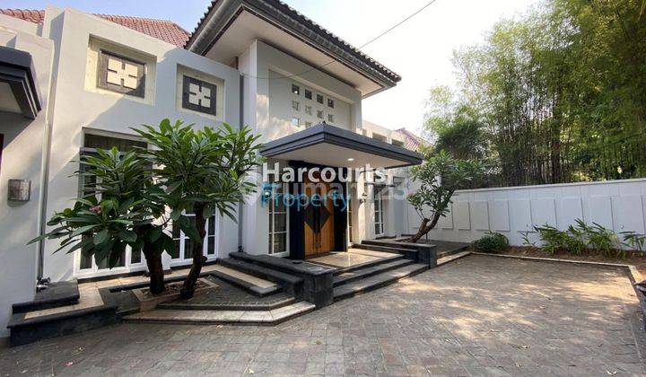 Rumah Menteng Konsep Villa harga BU 9