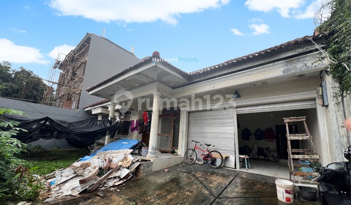 Dijual Rumah Lama Hitung Tanah Area Kemang 1