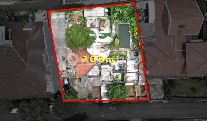 For Sale Land Area House Jl. Kemang Bangka 2