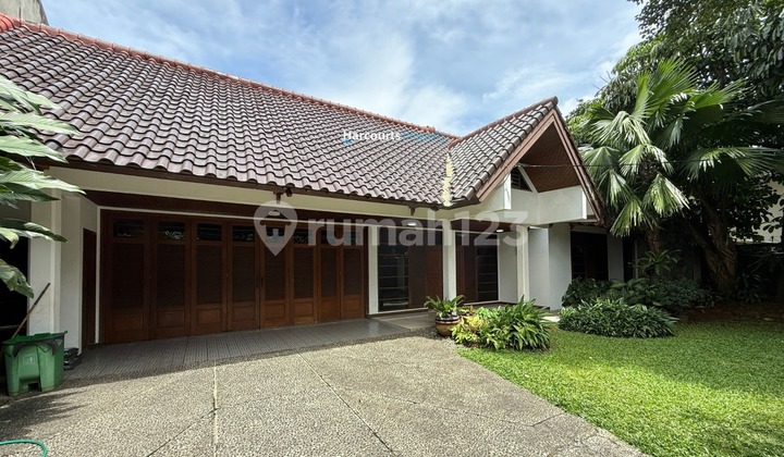 For Sale/For Rent Classic Well-Maintained 2-Story House in Jl. Bungur Kemang Area