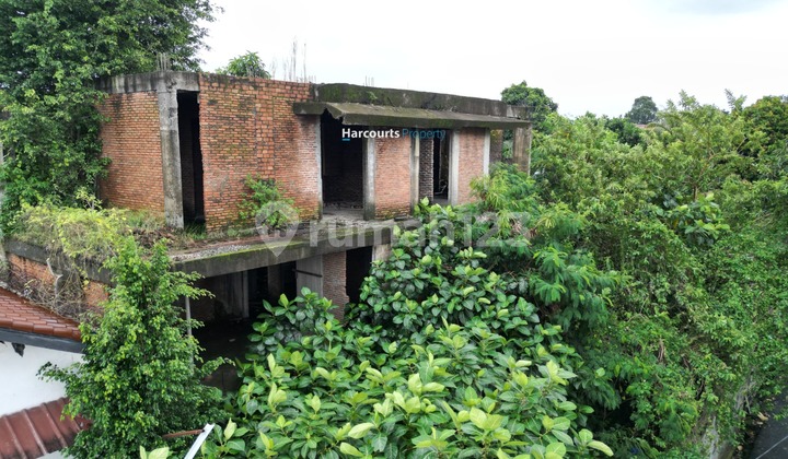 Dijual Tanah Ada Bangunan Setengah Jadi Area Jl. Bungur Kemang 2