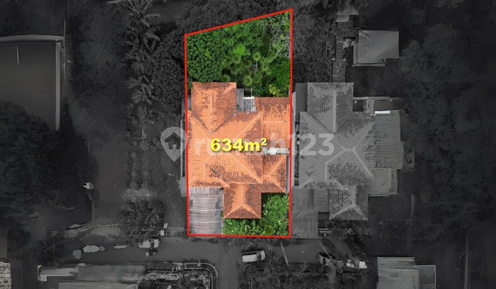 Dijual Rumah Klasik Mediteranian Split Level Dalam Komplek Area Pejaten 2