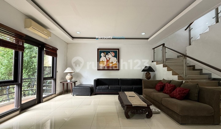 For Sale/For Rent Classic 2-Story Townhouse in North Kemang Street Area 2