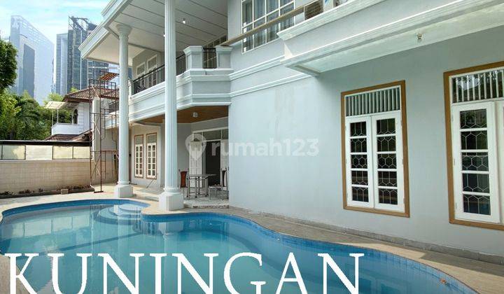 Dijual Rumah Eropa Klasik Lokasi Strategisnya Para Embassy Area Mega Kuningan 1