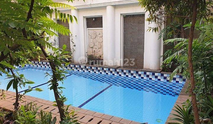 Rumah lux siap huni di area elit pondok indah
 2