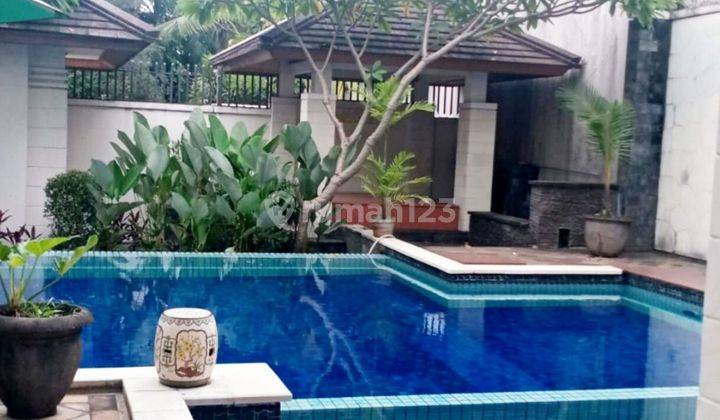 Rumah Murah Luxury, Asri, Lahan Luas Ada Kolam Renang di Bintaro 1