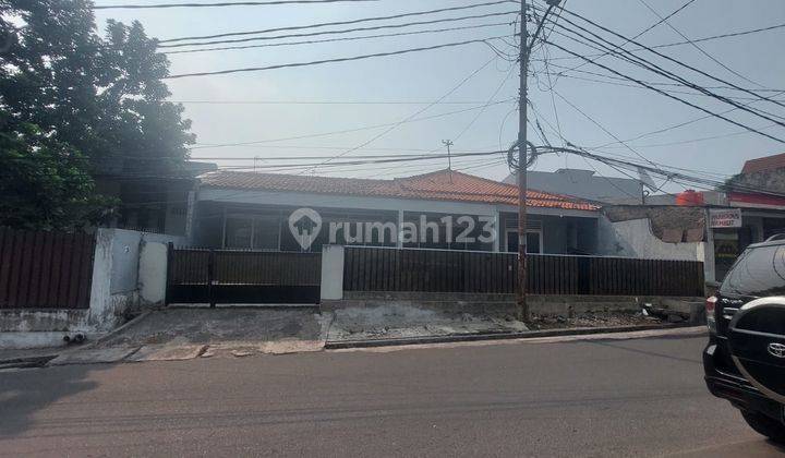 Rumah Pinggir Jalan Cocok Untuk Usaha,bintaro Jaksel 1