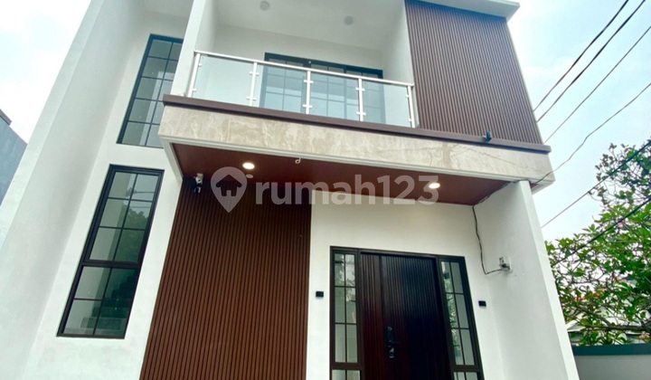 Turun Harga Brand New Minimalis Jln Depan Lebar, Graha Bintaro